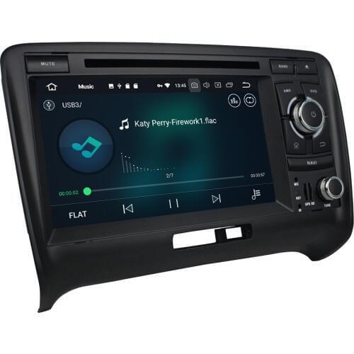 Android 8.0 Octa Core 7" Car Multimedia DVD GPS Head Unit for Audi TT 2006-2013 4GB RAM Radio Bluetooth WIFI USB Mirror-link