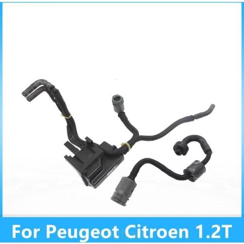 For Peugeot 308SW Citroen C4 C-QUATRE 1.2T solenoid valve vacuum tube waste valve high quality Auto Accessories Free shipping