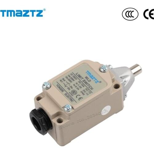 Limit Switch NO NC Double Spring Circuit Metal Head Self Reset Momentary Switch IP66 Waterproof WLD Aluminium Alloy