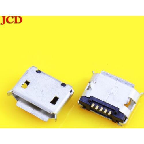 JCD Micro USB connector 5P DIP jack 5.9MM Micro USB 5P,5-pin DIP Micro USB Jack,5Pins Micro USB Connector Tail Charging socket