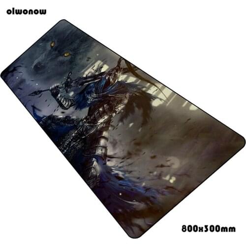 Dark souls mousepad gamer HD print 800x300x3mm gaming mouse pad cheapest notebook pc accessories laptop padmouse ergonomic mat