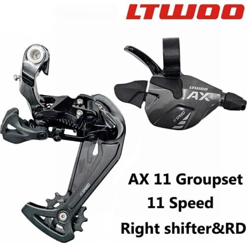 LTWOO AX11 1x11 Speed AX11 Groupset 11 Speed Trigger Shifter + Rear Derailleur Slant Design Low-friction Coating Tech