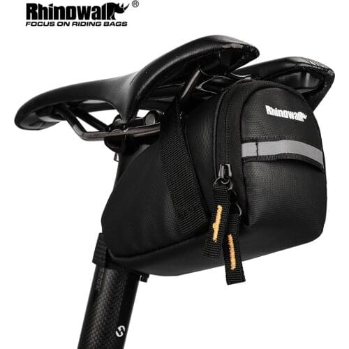 Rhinowalk 2021 New Bike Bag Saddle Bag Waterproof Reflective Large Capacity Holder Lightweight And No Burden Bicycle