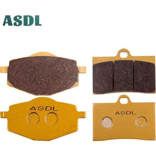 Motorcycle Front and Rear Brake Pads For SACHS Roadster 650 2005 #c