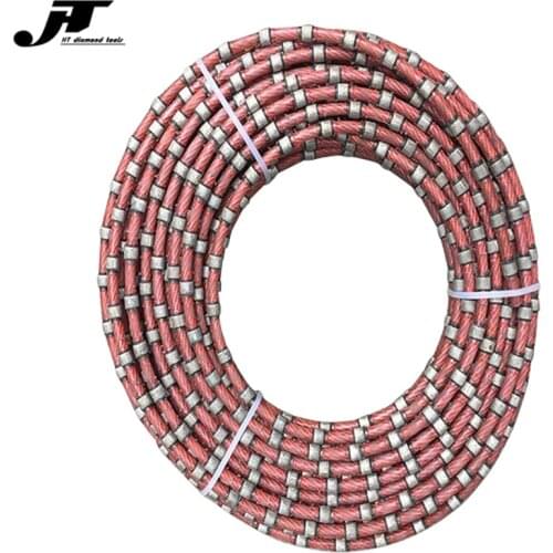 High Quality Closed Loop Plastic Diamond Wire For Marble Block Cutting Squaring Looped Wire Rope Free Shipping