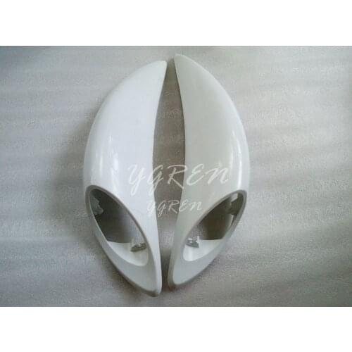 Fit for 2008-2017 Suzuki Hayabusa GSX1300R Left & Right Side Rear Tail Fairing Cover Raw Unpainted White