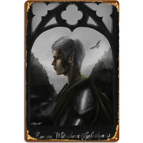 Rowan Whitethorn Metal Signs Cinema Living Room Cave pub Retro Wall Decor Tin sign Posters