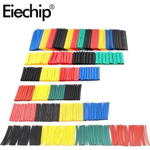 328pcs Heat Shrink Tube termoretractil 2:1 Polyolefin Shrinking Assorted kit Insulated Sleeving Tubing Wrap Wire Cable Sleeve