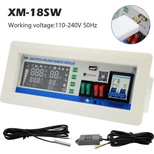 XM-18SW Intelligent incubator Controller Egg Incubator WIFI Remote intelligent control hatching control system App system 50%off