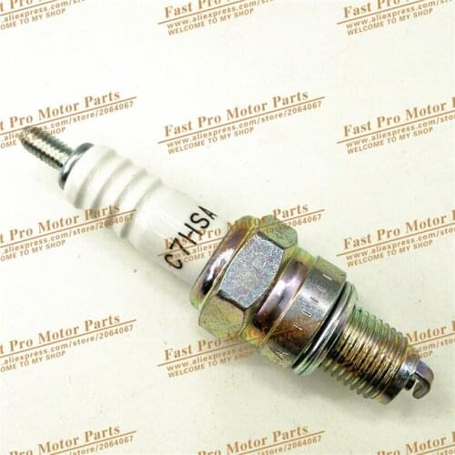 1PCS C7SHA Motorcycle Spark Plug 50cc 70cc 90cc 110cc 125cc 150cc 250cc ATV Dirt bike 50 125 150cc Moped Scooter C7SHA