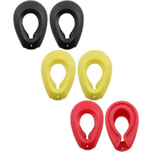 2pcs Profession Salon Hair Dye Hairdressing Ear Covers Black Earmuffs Prevent From Stain Ear Protectors Hair Color Styling Tools