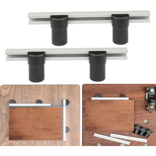 2 Pack 19mm/20mm Dog Hole Baffle Plate Workbench Planing Stop Board Auxiliary Fixing Clamp Woodworking Positioning Tools