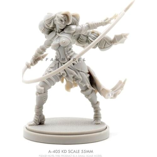 38mm Resin model kits figure beauty colorless and self-assembled A-405