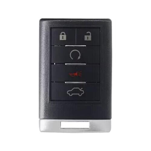 4+1 Buttons Remote Key 315Mhz for Cadillac Smart Remote Control