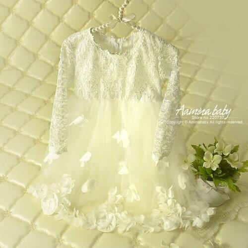 [Aamina] Sliver Long sleeve autumn girls fall dresses, kids girls clothing,wholesale baby boutique clothing,5pcslot , #3541-3