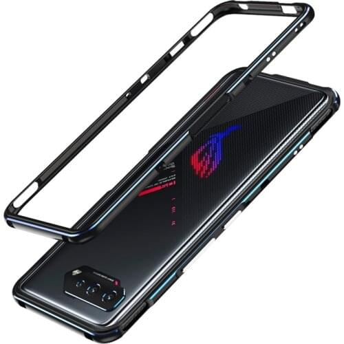 Bumper For Asus ROG Phone 5 Pro 5G Ultra Thin Aluminum Metal Cover for Asus ROG 5 Pro with Camera Lens Protector ROG5 Ultimate