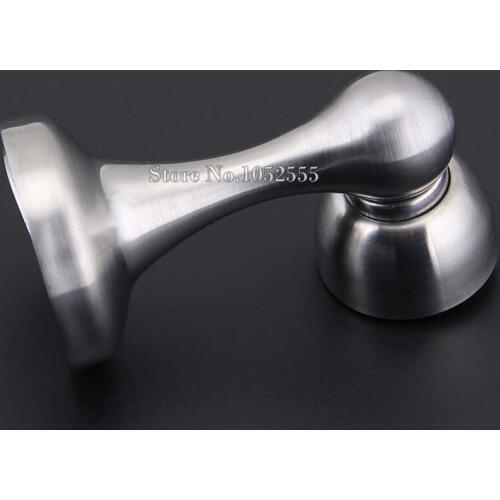 Worldwide Free Shipping 304 Stainless Steel Casting Powerful Door Stop Magnetic Door Stopper Doorstops Thickness 2.7mm K120