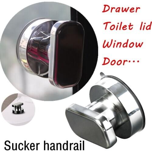 Bath Safety Handle Suction Cup Handrail Grab Bathroom Grip Tub Shower Bar Rail Safe And Durable Bathroom Supplies