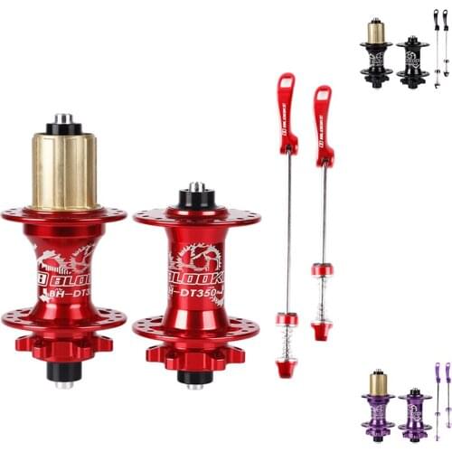 BLOOKE MTB Hub Sealed Bearing Hub 32 Holes MTB Mountain Bike Hub Disc Brake Aluminum Alloy Bicycle Hub 7 8 9 10 11 Speed