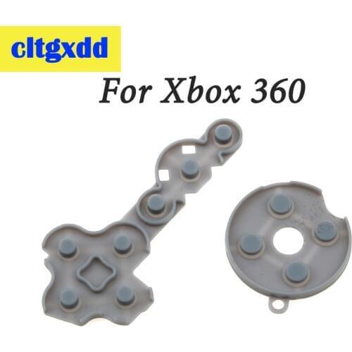 Cltgxdd Controller Conductive Rubber Contact Pad Button D-Pad For Microsoft For Xbox 360 wireless Controller Rubber mat
