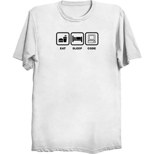 Summer Men T Shirts Funny Geek It Works on My Machine T-Shirt Tshirt Men Cotton O Neck Computer Programmer Top Tees