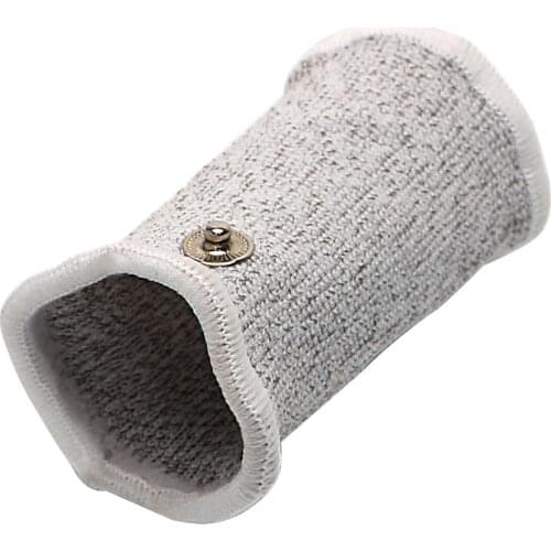 IKOKY 1 Piece Electric Shock Penis Ring Electro Stimulation Therapy Massager Cock Ring Sex Toys for Men