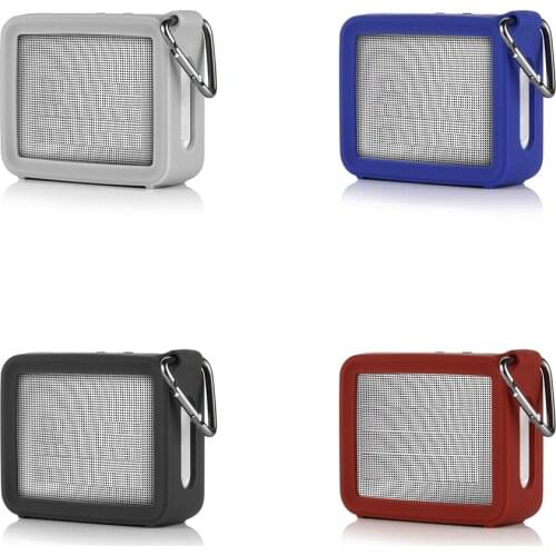 Dust-proof Carrying Silicone Case Protective Cover Shell Speaker Compatible with-J-BL GO 2 GO2 Speaker
