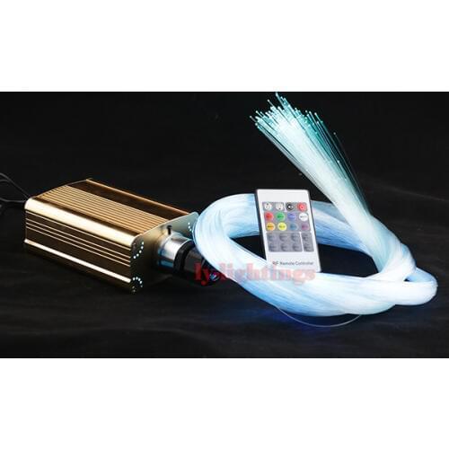 DIY optic fiber light kit led optical fibre light RGB color change star for shop store bar spa bedroom garden wall decoration