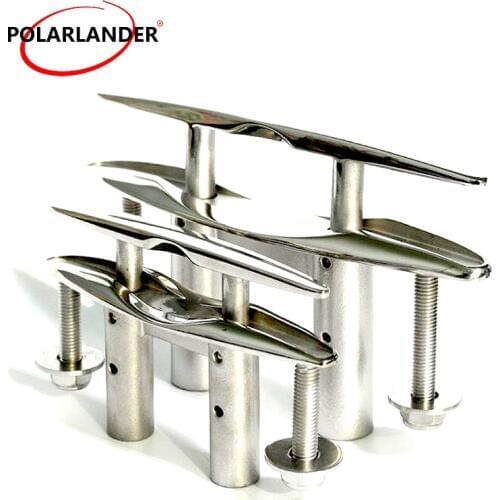 Pull-Up Flush Mount 316 Stainless Steel Pop-Up 160 mm Marine Boat Yacht 6 Inch Lift Cleat