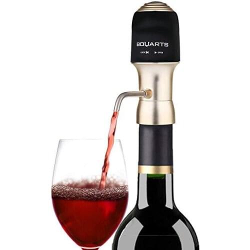 Portable Smart Electric Wine Decanter Automatic Red Wine Pourer Aerator Decanter Dispenser Wine Tool JU31205
