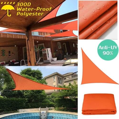 300D Net Waterproof Canvas Sunshades Pergola Garden Decoration Outdoor Awning Shade Cover Shading Shades Patio Furniture Terrace