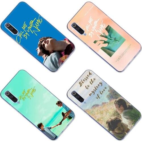 Call Me By Your Name Silicone Case for Xiaomi Mi POCO X3 NFC M3 F3 Note 10 S 10i 10T 11X Pro 11i 11 Ultra 11 Lite Soft Cover