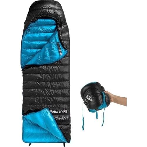 【New store 】 CW400 Envelope Type White Goose Down sleeping bag Winter Warm Sleeping Bags NH18C400-D Naturehik