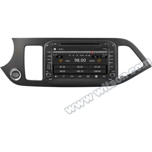 8" Special Car DVD for Kia Morning/Picanto 2011-2017 with Tire Pressure Monitoring System Support & Front DVR Camera Support
