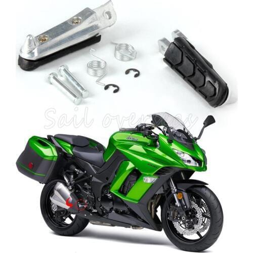 Universal Motorcycle Metal Passenger Rear Pedal Front Footrest Footpeg Universal For Honda Magna 750 Shadow Kawasaki Yamaha