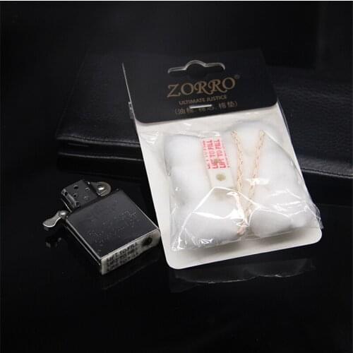 10Pcs/Lot Universal Oil Absorbent Cotton Core Wicks Felt Kit For Zp Kerosene Oil Grinding Wheel Lighter Repair Upgrade Supplies