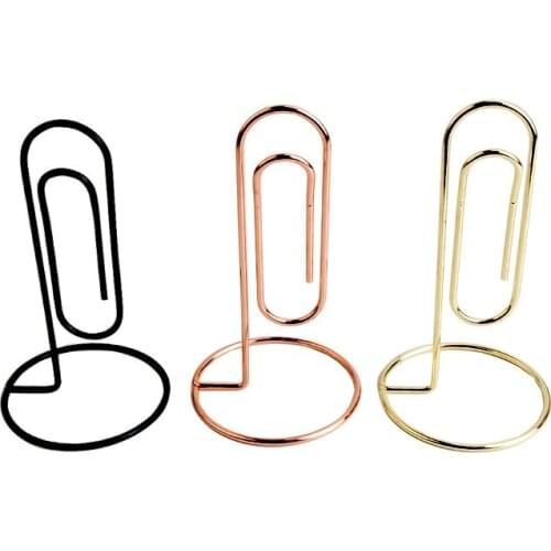 10PC Study Note Holder Office Desk Paper Clip Memo Holder, Office Accessory, Organize and Access Bills