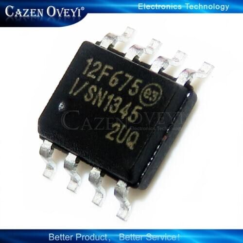 5piece PIC12F675-I/SN 12F675-I/SN PIC12F675 12F675 SOP-8 In Stock