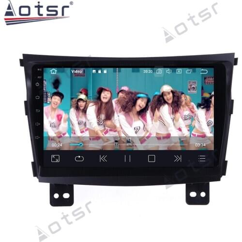 Aotsr Android 9.0 4+64G Car Radio Player GPS Navigation DSP Car Auto Stereo Video HD Multimedia DVD Player For Mahindra XUV30