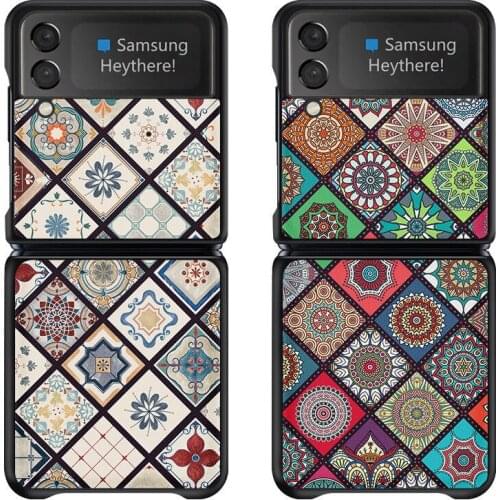 PU Leather Material For Samsung Galaxy Z Flip 3 Case,For Galaxy Z Flip3 5G Case F7070 F720 Case
