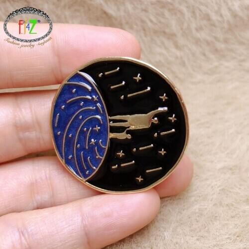 F.J4Z Trend Cute Enamel Parent-child Relationship Brooches Pins Stylish Father & Son Family Costume Accessories Gifts Dropship