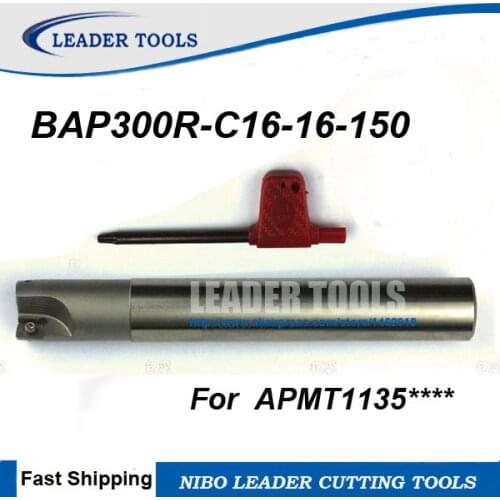 BAP 300R C16-16-150 Milling tool,Milling cutter,Face Mill Shoulder Cutter For Milling Machine, match with APMT1135 Inserts