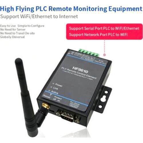 HF9610 PLC Remote Control Download Monitoring Module Serial Port To Wifi Device