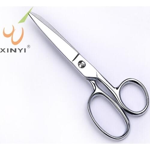 7 Inch 8 Inch Chrome Shears High-grade HAIR Shears Stainless Steel Scissors Barbershop Bolso Para Tijeras Hair Scissor Parts