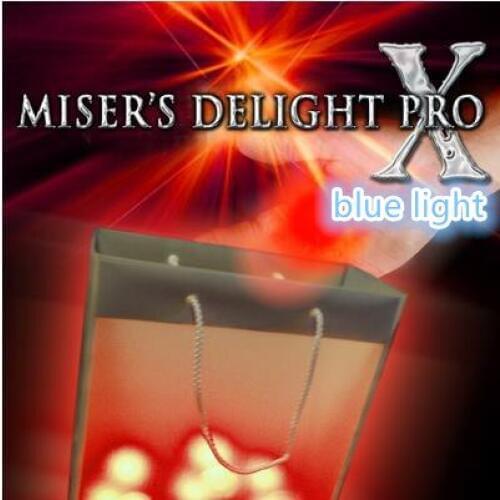 Misers Delight Pro X From Mark Mason (Blue Light) - Magic Trick,Stage,Mentalism,Close Up,Street Magia,Illusions,Party Trick,Toys