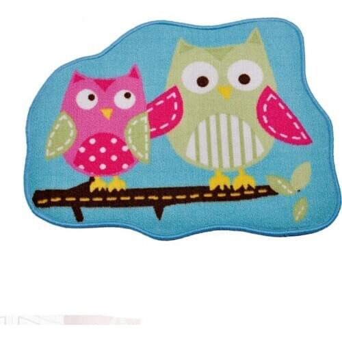 NiceRug Jebsen carpet factory direct children cartoon owl molding machine washable carpet