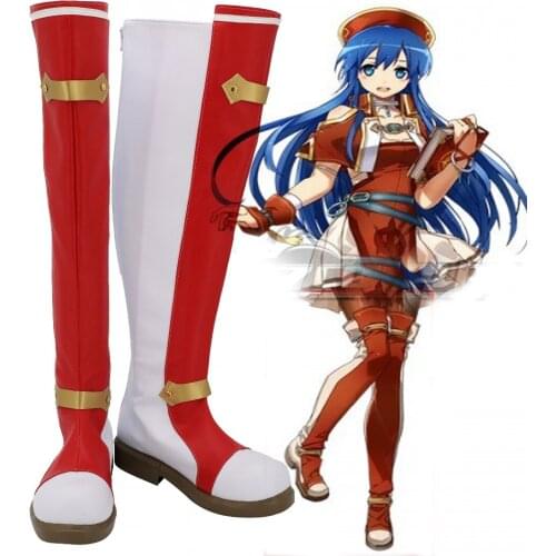 Fire Emblem Cosplay Shoes Lilina Cosplay Boots Shoes High Heel Halloween Carnival