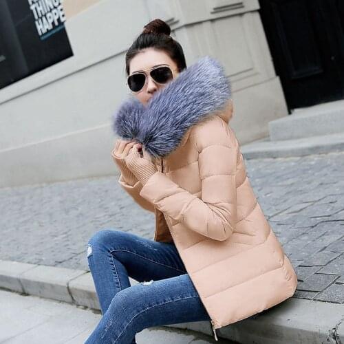 Fake Fur Parkas Women Down Jacket New 2021 Winter Jacket Women Thick Snow Wear Winter Coat Lady Clothing Female Jackets Parkas
