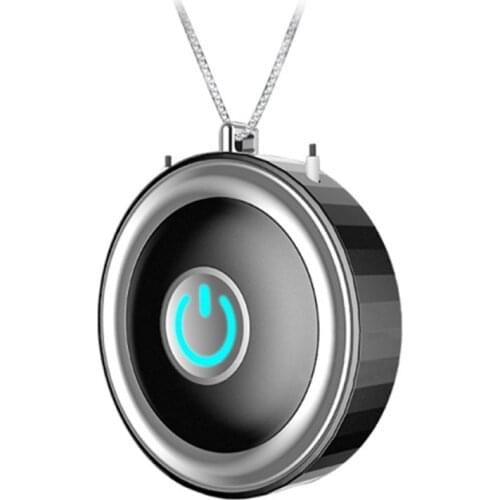 Portable Air Purifier Household Purifier Eliminates Smoke Dust Pollen with Necklace Chain and USB Cable Home Accessories