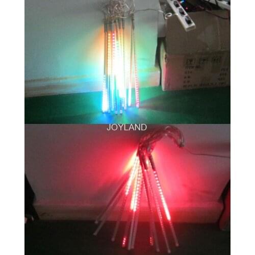 Flash Tree LED Halloween Party Christmas LED Meteor Shower Light 1set 10 Tube 50cm 72 LED SMD5050 Rain Tube